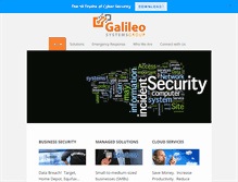 Tablet Screenshot of galileosg.com